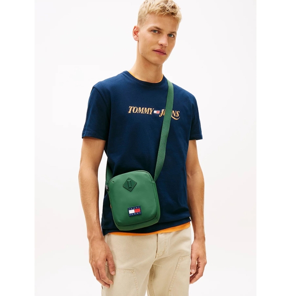 Τσαντάκι TOMMY HILFIGER Daily Elevated Reporter 14214 Πράσινο