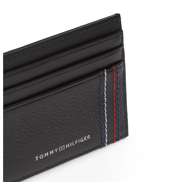 Καρτοθήκη TOMMY HILFIGER TH Central CC Holder 14228 Μαύρο
