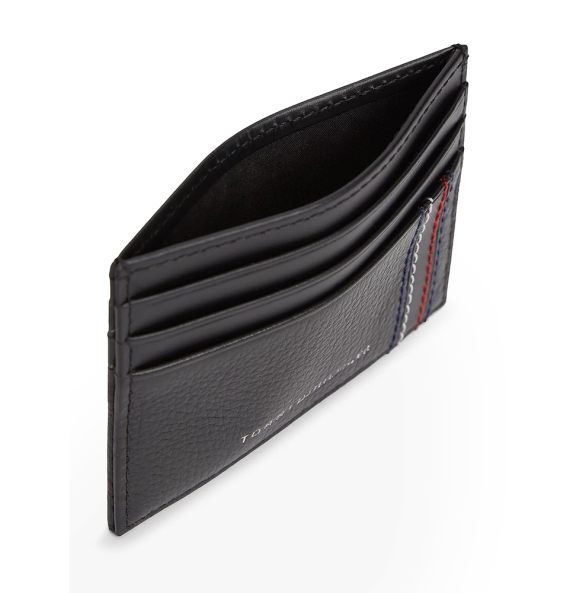 Καρτοθήκη TOMMY HILFIGER TH Central CC Holder 14228 Μαύρο