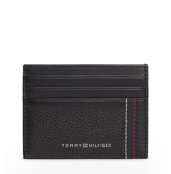 Καρτοθήκη TOMMY HILFIGER TH Central CC Holder 14228 Μαύρο