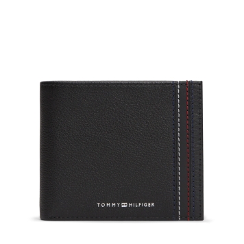 TOMMY HILFIGER TH Central CC Flap and Coin 14229 Μαύρο