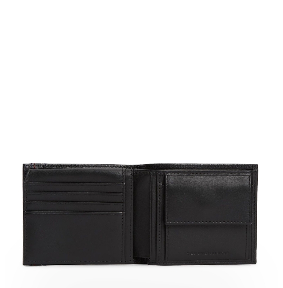 TOMMY HILFIGER TH Central CC Flap and Coin 14229 Μαύρο
