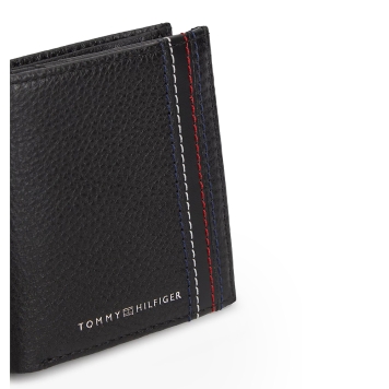 TOMMY HILFIGER TH Central Bifold  14230 Μαύρο