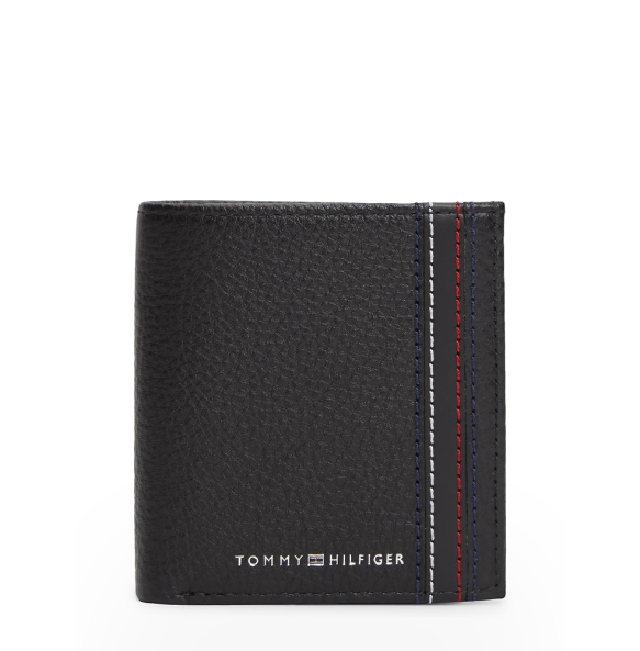 TOMMY HILFIGER TH Central Bifold  14230 Μαύρο