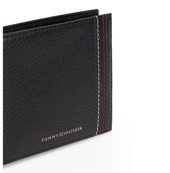 TOMMY HILFIGER TH Central CC and Coin 14233 Μαύρο TOMMY HILFIGER TH Central CC and Coin 14233 Μαύρο