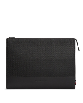 Θήκη Laptop TOMMY HILFIGER TH ΅Woven Sleeve 14303 Μαύρο