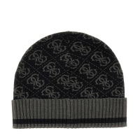 Σκουφάκι GUESS Milano Knit Beanie AM5028POL01 Μαύρο