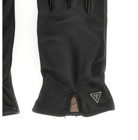 Γάντια GUESS Mito Leather Gloves AM9449LEA02 Μαύρο