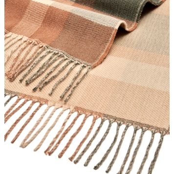 Κασκόλ Guess Scarf Jacquard AM9560POL03 Καφέ