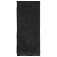 Κασκόλ Guess Scarf Jacquard AM9567POL03 Μαύρο