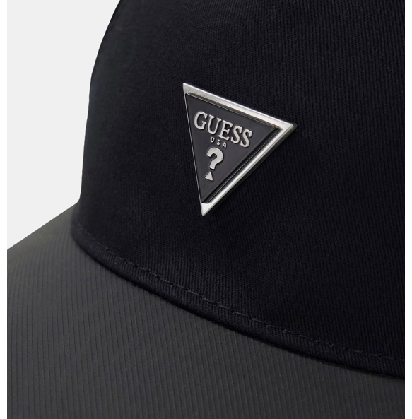 Καπέλο GUESS Milano Baseball Cap AM9655COT01 Μαύρο Καπέλο GUESS Milano Baseball Cap AM9655COT01 Μαύρο
