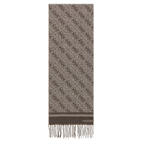Κασκόλ GUESS Milano Scarf Jacquard AM9670POL03 Καφέ