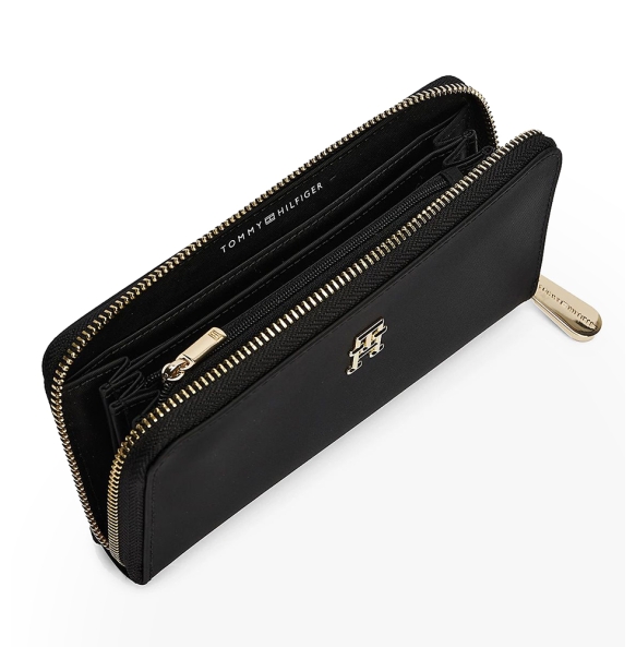 Πορτοφόλι TOMMY HILFIGER Poppy 15642 Μαύρο