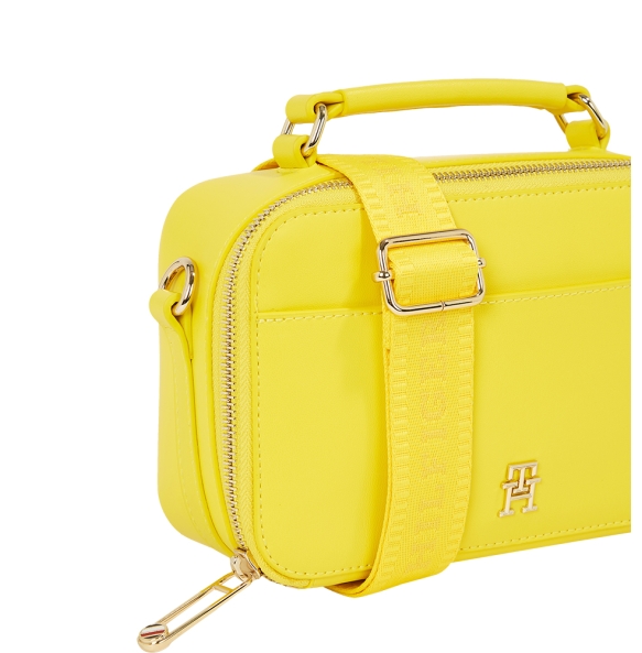 Τσάντα TOMMY HILFIGER TH Iconic Camera Bag 15689 Κίτρινο