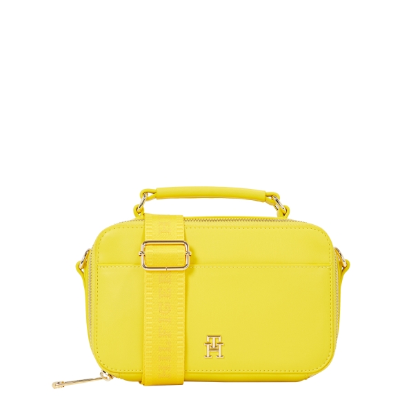 Τσάντα TOMMY HILFIGER TH Iconic Camera Bag 15689 Κίτρινο