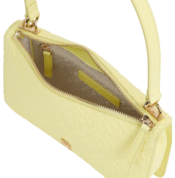 Τσάντα TOMMY HILFIGER TH Refined Shoulder Bag 15975 Κίτρινο