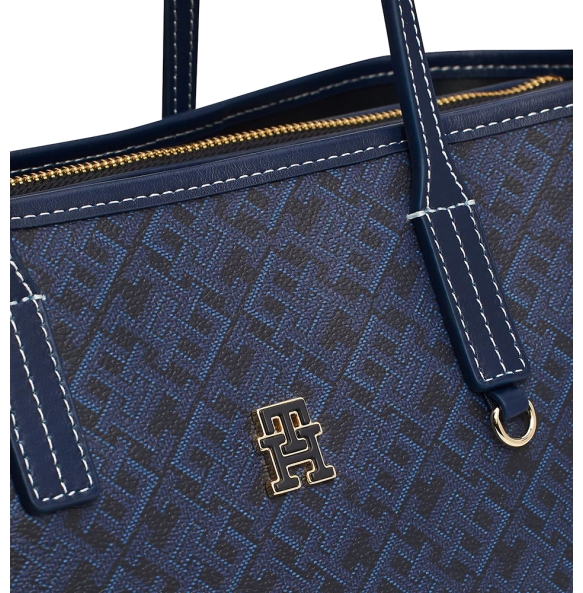 Τσάντα  TOMMY HILFIGER TH Monoplay Laptop Tote 16441 Μπλε