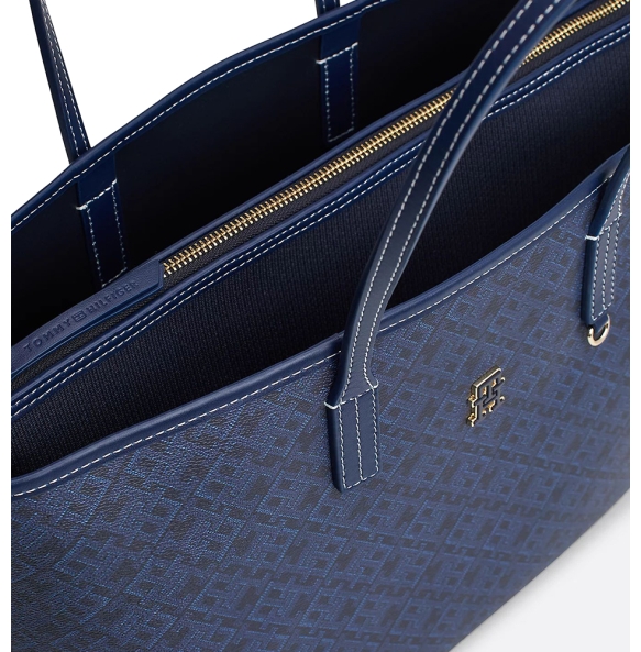 Τσάντα  TOMMY HILFIGER TH Monoplay Laptop Tote 16441 Μπλε