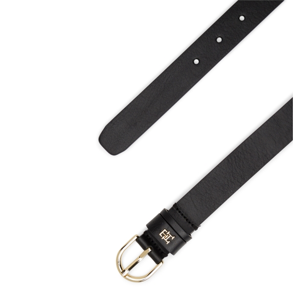 Ζώνη TOMMY HILFIGER TH Monogram Essential 2.5 16836 Μαύρο