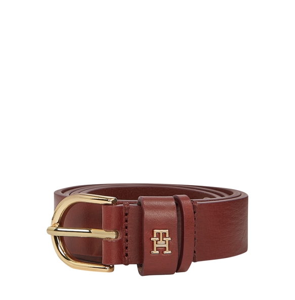 Ζώνη TOMMY HILFIGER TH Monogram Essential 2.5 16836 Καφέ