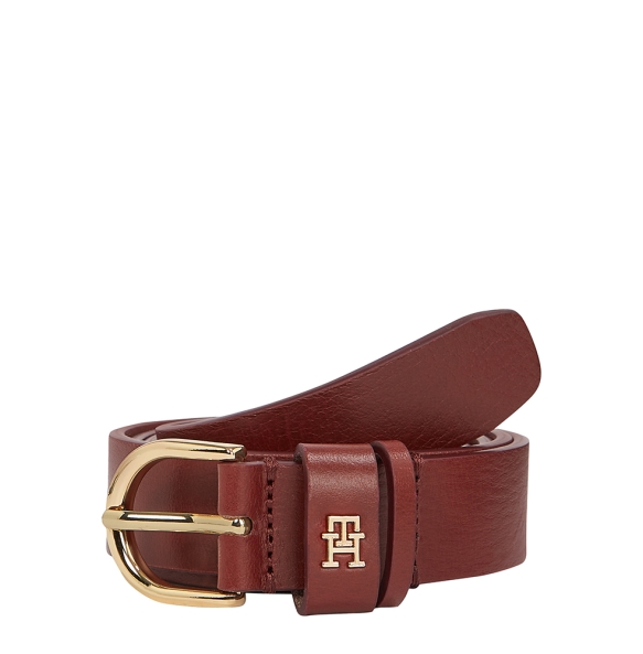 Ζώνη TOMMY HILFIGER TH Monogram Essential 2.5 16836 Καφέ