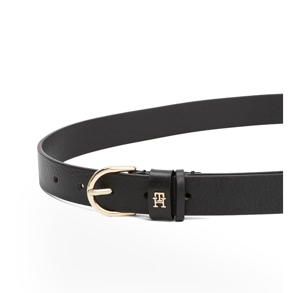 Ζώνη TOMMY HILFIGER TH Monogram Essential 2.5 16836 Μαύρο