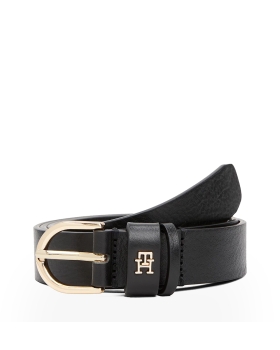 Ζώνη TOMMY HILFIGER TH Monogram Essential 2.5 16836 Μαύρο