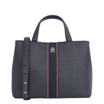 Τσάντα TOMMY HILFIGER TH Monogram Satchel 16873 Μπλε