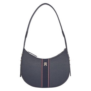 Τσαντάκι TOMMY HILFIGER TH Pebble Grain Hobo 16899 Μπλε