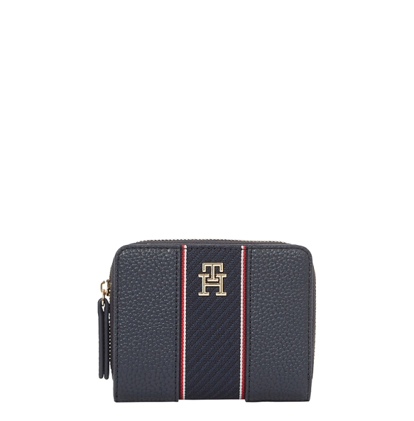 Πορτοφόλι TOMMY HILFIGER TH Monogram Zip-Around 16924 Μπλε