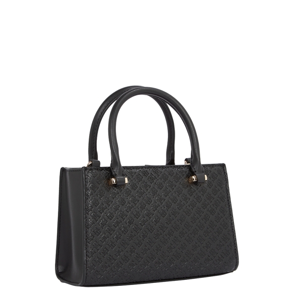 Τσάντα TOMMY HILFIGER TH Eternity Micro Tote 16932 Μαύρο