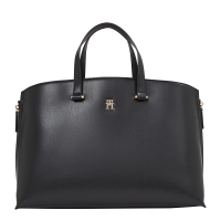 Τσάντα TOMMY HILFIGER TH City Small Tote 17067  Μαύρο