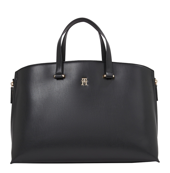 Τσάντα TOMMY HILFIGER TH City Small Tote 17067  Μαύρο