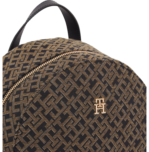 Σακίδιο TOMMY HILFIGER TH Monogram Jacquard 17074 Μαύρο