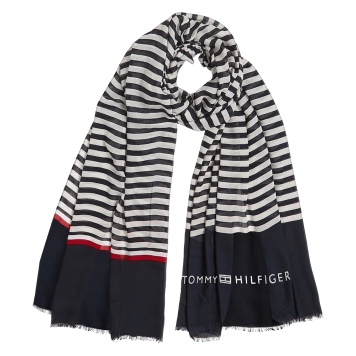 Φουλάρι TOMMY HILFIGER Essential Flag Scarf 17142 Μπλε