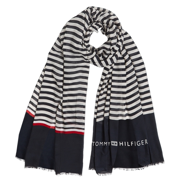 Φουλάρι TOMMY HILFIGER Essential Flag Scarf 17142 Μπλε