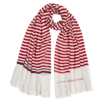 Φουλάρι TOMMY HILFIGER Essential Flag Scarf 17142 Κόκκινο