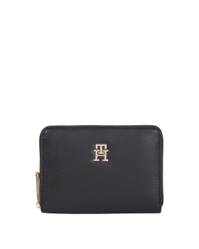 Πορτοφόλι TOMMY HILFIGER TH Monogram Zip-Around 17156 Μαύρο