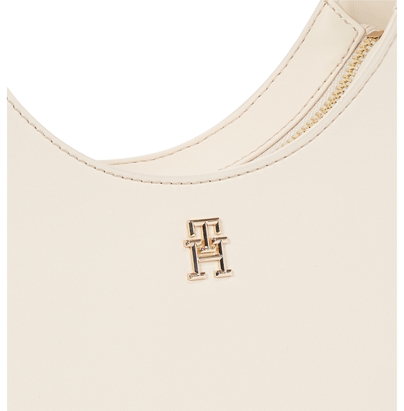 Τσάντα TOMMY HILFIGER TH Logotape Shoulder Bag 17226 Μπεζ