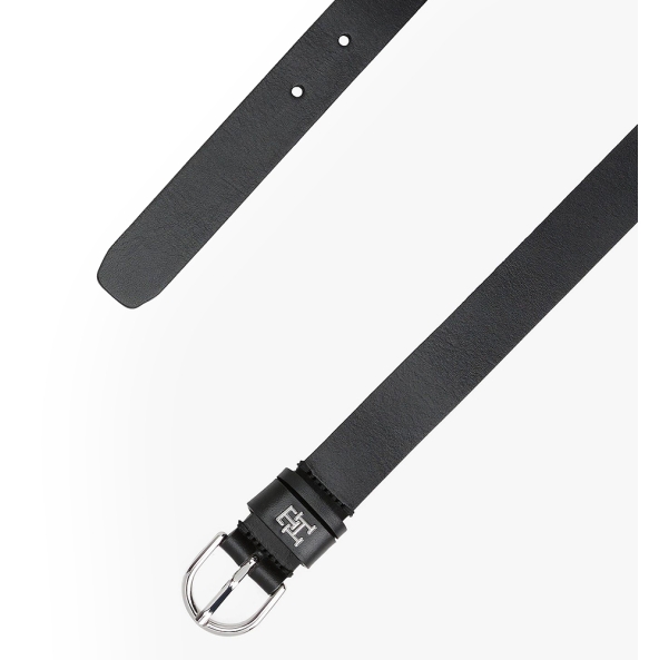 Ζώνη TOMMY HILFIGER Essential Leather Belt 2.5 17279 Μαύρο