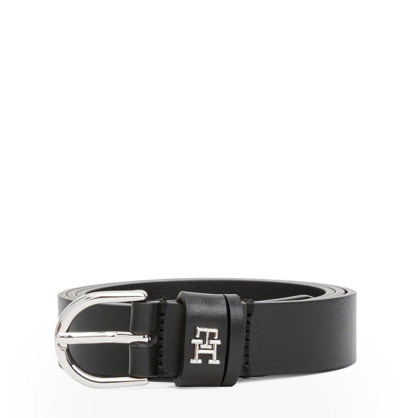 Ζώνη TOMMY HILFIGER Essential Leather Belt 2.5 17279 Μαύρο