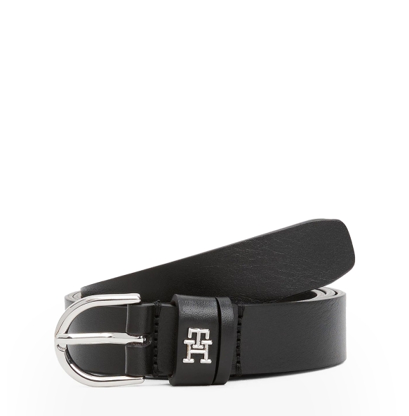 Ζώνη TOMMY HILFIGER Essential Leather Belt 2.5 17279 Μαύρο