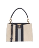 Τσάντα TOMMY HILFGER TH Mini Tote Canvas Stripe 17435 Μπλε