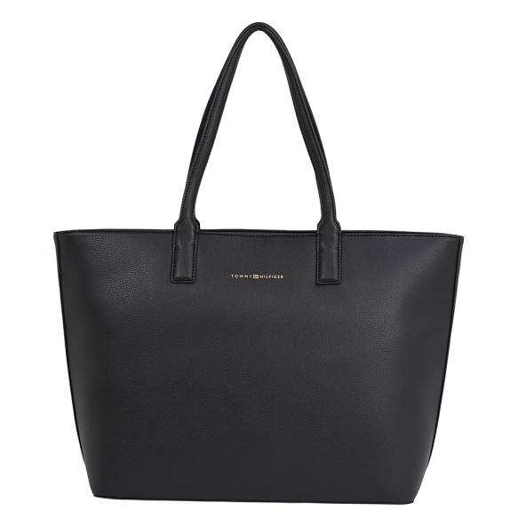 Τσάντα TOMMY HILFIGER TH Logotape Tote Bag 17449 Μαύρο