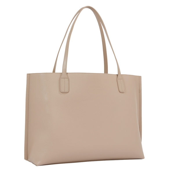 Τσάντα TOMMY HILFIGER TH Monogram Distinct Tote 17461 Μπεζ