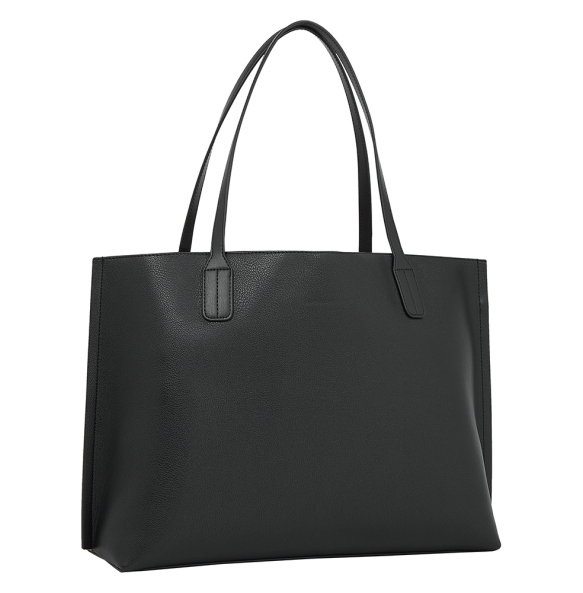Τσάντα TOMMY HILFIGER TH Monogram Distinct Tote 17461 Μαύρο