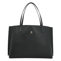 Τσάντα TOMMY HILFIGER TH Monogram Distinct Tote 17461 Μαύρο