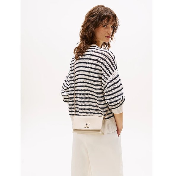 Τσάντα TOMMY HILFIGER TH Modern Mini Crossover 17462 Μπεζ