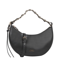 Τσάντα TOMMY HILFIGER Moon Leather Crossover 17467 Μαύρο