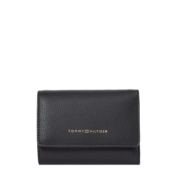 Πορτοφόλι TOMMY HILFIGER TH Logotape Trifold 17477 Μαύρο